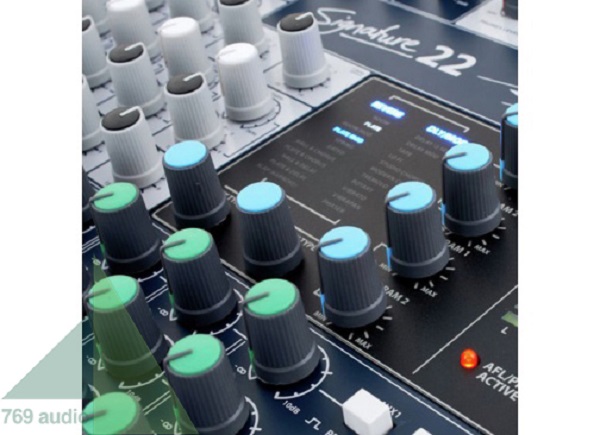 tính năng đầu vào Mixer Soundcraft Signature 22