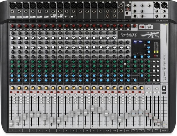 Thông số kỹ thuật Mixer Soundcraft Signature 22