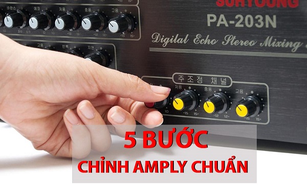 Bí Quyết Chỉnh Echo Trên Dàn Karaoke