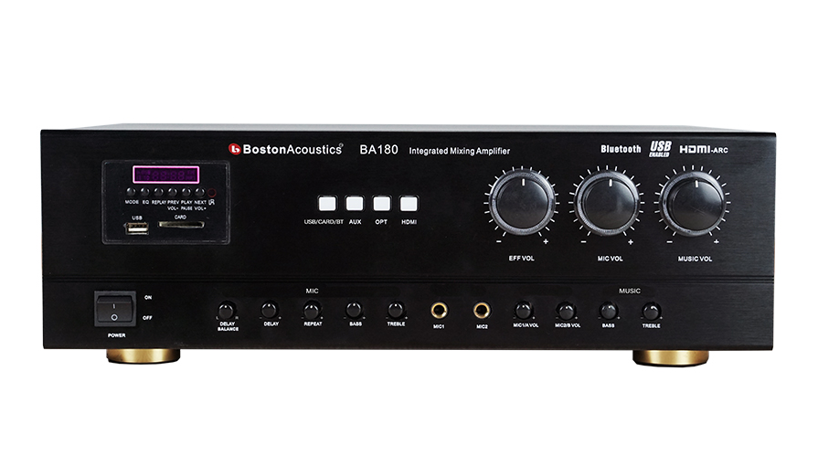 Boston Acoustics BA180 – Sức mạnh Hi-Fi đích thực cho không gian hiện đại