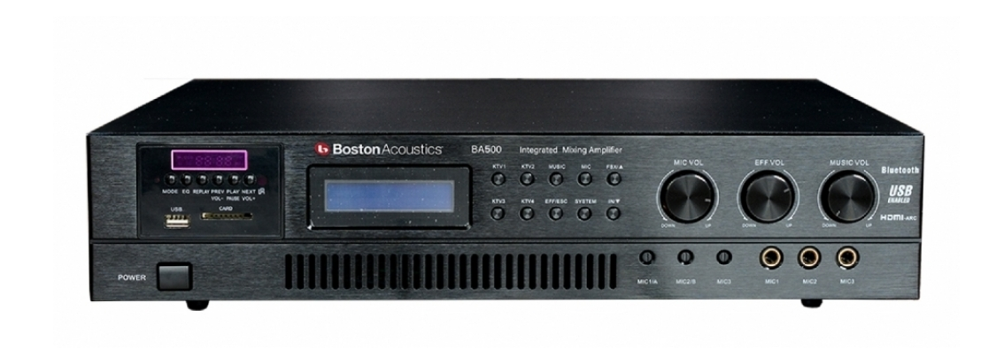 Boston Acoustics BA500 – Hiệu Suất Mạnh Mẽ, Chất Âm Tinh Tế Chuẩn Mỹ