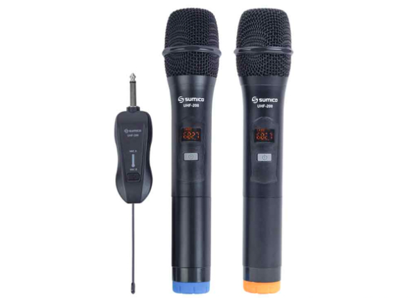 Boston Acoustics UHF200 – Micro không dây chống hú, sóng mạnh, hát cực nhẹ