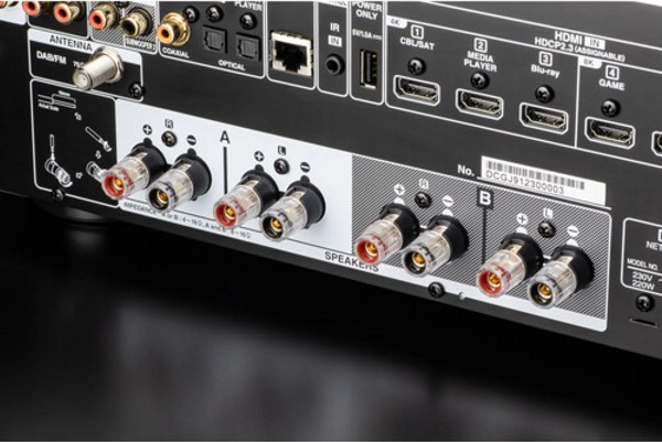Các Cổng Kết Nối Amply denon DRA 900H