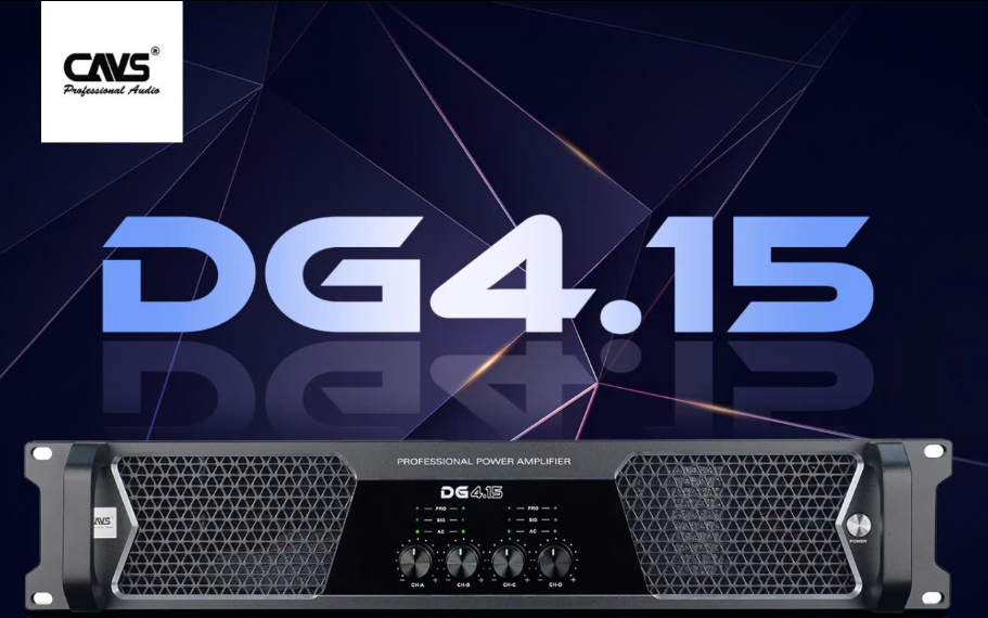 Cục đẩy CAVS DG4.15 – Sức mạnh 4 kênh vượt trội, chuẩn mực mới của dàn âm thanh cao cấp