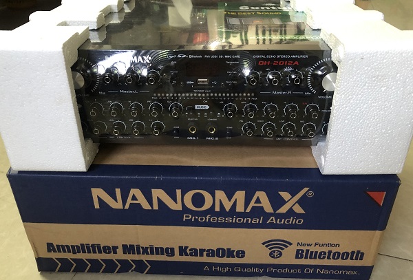 Chất Âm Amply Nanomax DH-2012A Chính Hãng