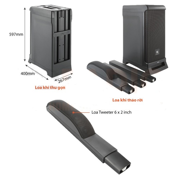 Chất Âm Loa JBL IRX ONE