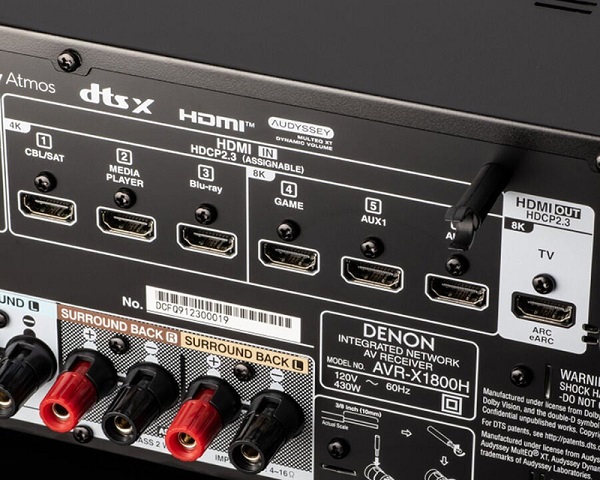 Chức Năng Amply Denon AVR X1800H