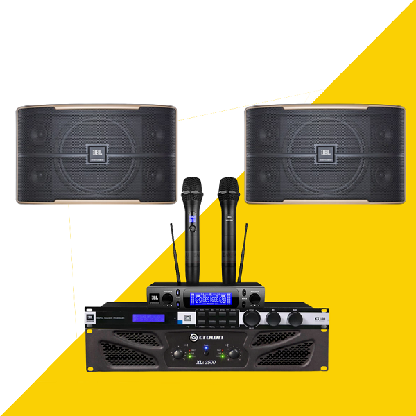 Hướng Dẫn Phối Ghép Cục Đẩy Crown Với Loa JBL