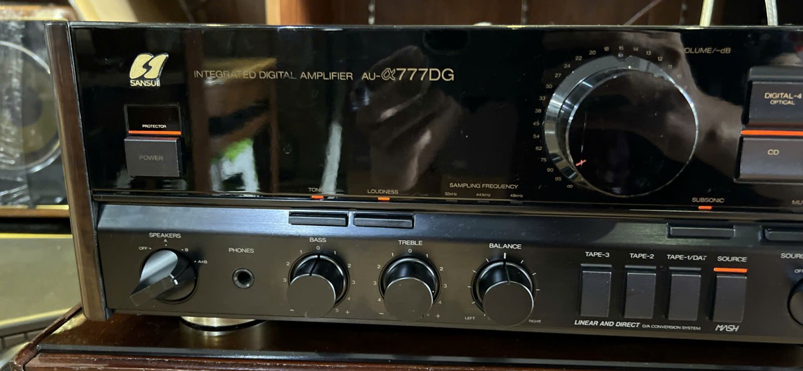 Phối Ghép Ampli Sansui AU 777DG