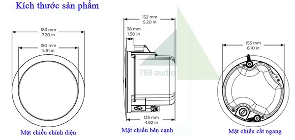 Hướng Dẫn Lắp Đặt Loa Âm Trần Bose FS2C