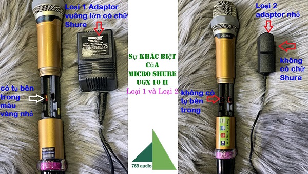 Hướng Dẫn Phân Biệt Micro Shure UGX10
