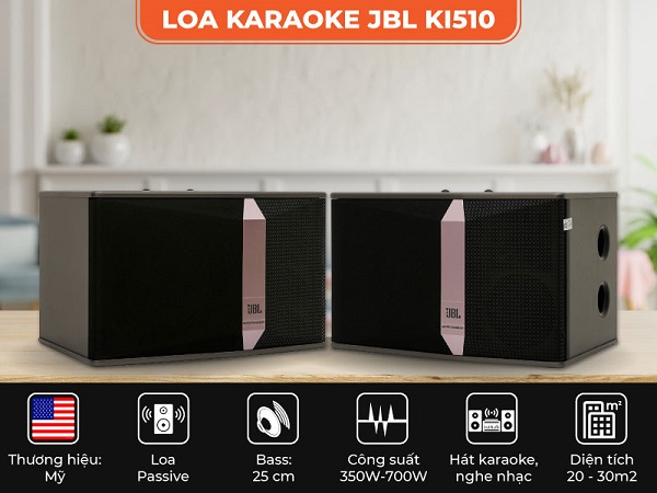 Hướng Dẫn Sử dụng Loa JBL KI 510