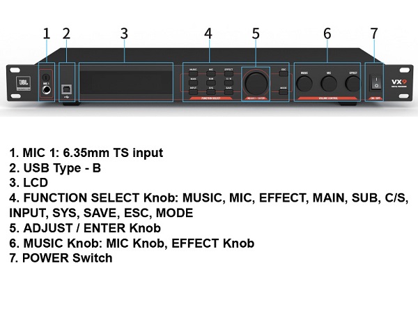 Hướng Dẫn Tinh Chỉnh JBL VX9