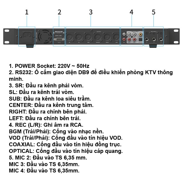 Hướng Dẫn Tinh Chỉnh Vang Số JBL VX9