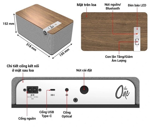 Hướng dẫn Kết nối Loa Klipsch The One Plus