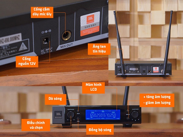 Hướng dẫn Sử Dụng Micro JBL VM200
