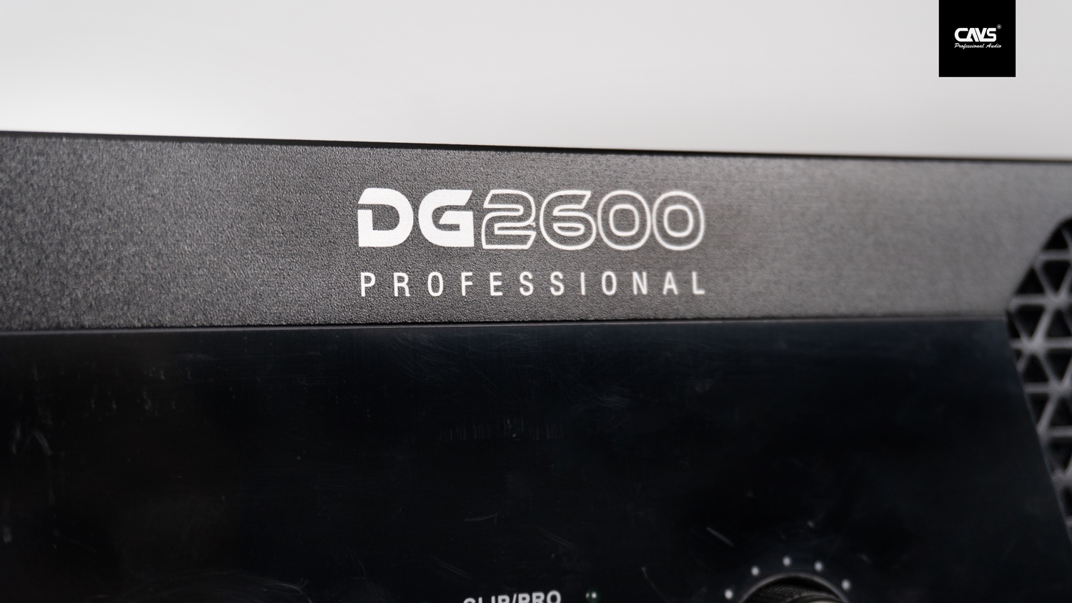 Hướng dẫn sử dụng ban đầu Cục đẩy CAVS DG2600