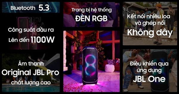 Hiệu Suất Âm Thanh Loa JBL PartyBox Thật và Giả