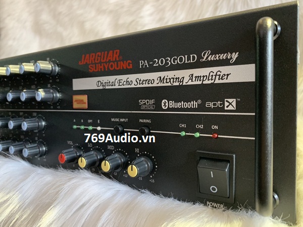 amply jarguar 203 gold bluetooth luxury
