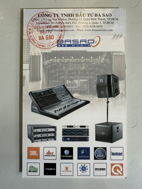 Tem Chính Hãng Ba Sao Micro JBL VM300