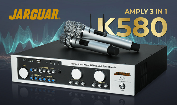 Kết Nối Amply Jarguar K580 Platinum Nhanh