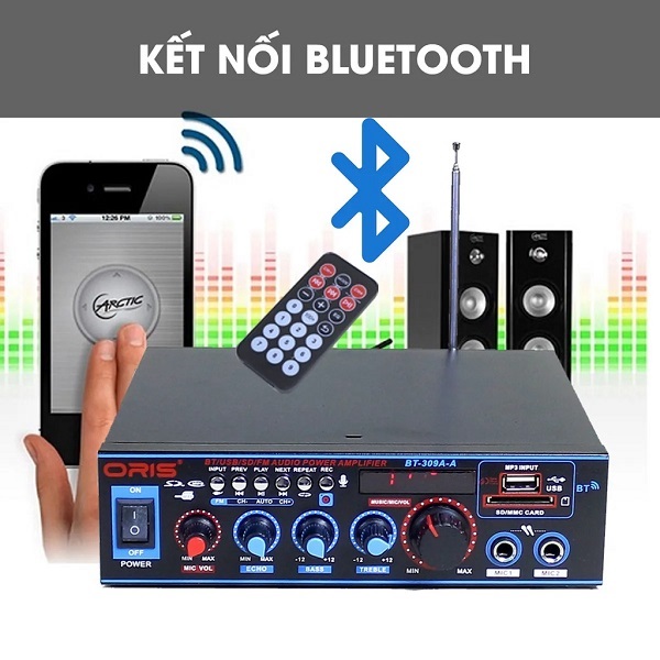 Kết Nối Amply Karaoke Bằng Bluetooth