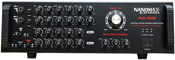 Kết Nối Amply Karaoke Nanomax Pro-008 Chính Hãng