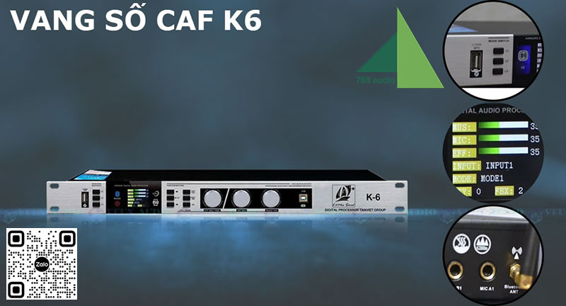 vang số CAF K6 Plus