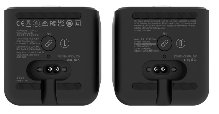 Thông tin chi tiết Klipsch FLEXUS‑SURROUND100