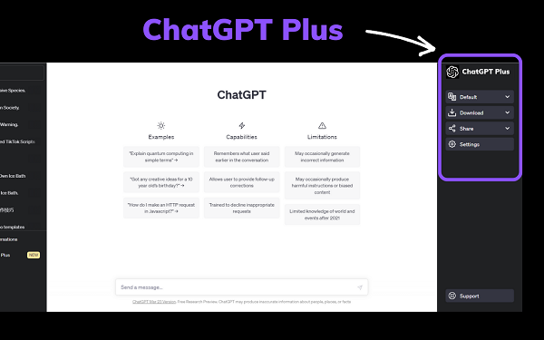 Lưu ý các giới hạn của ChatGPT Plus