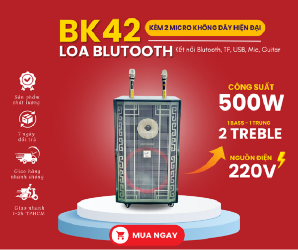 Loa Kéo Mt Bk42 Chính Hãng
