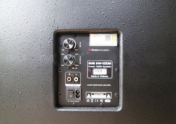 Cài đặt Boston Acoustics SW12320
