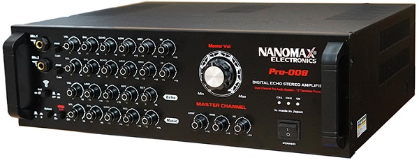 Mẹo Sử Dụng Amply Karaoke Nanomax Pro-008 Chính Hãng