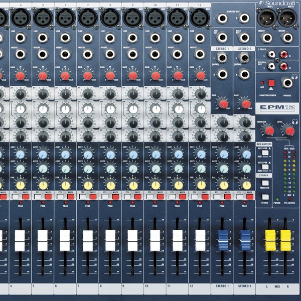 Mixer Soundcraft EPM12 các tùy chọn kết nối