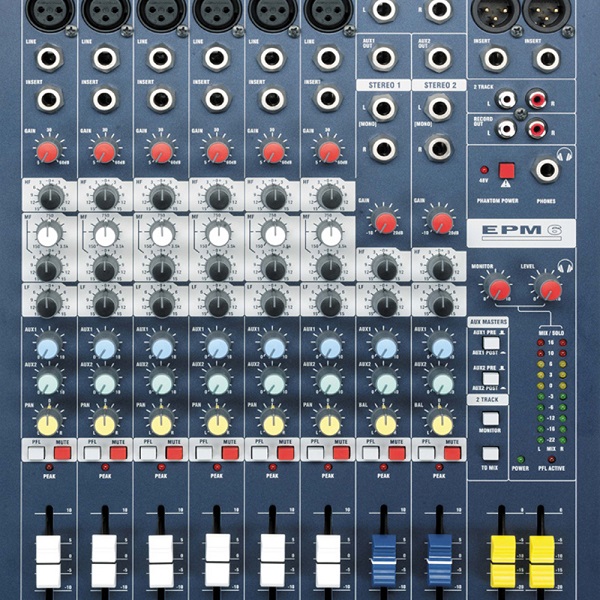 Tính Năng Mixer Soundcraft EPM6 