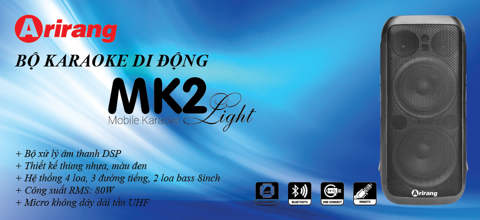 loa kéo arirang mk2 light