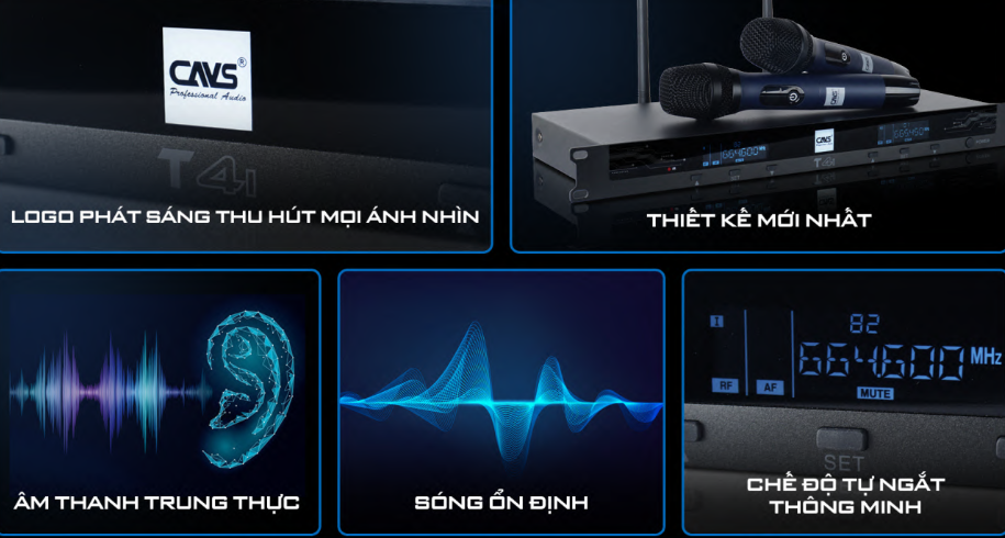 Trải nghiệm chất âm và tính năng Mic không dây CAVS T4i 2024