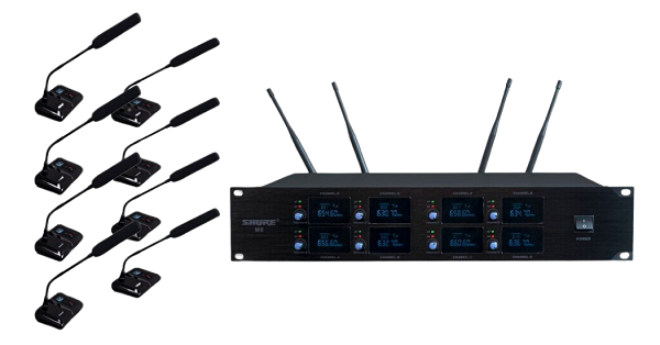 Micro Hội Nghị Shure M8 Không Dây