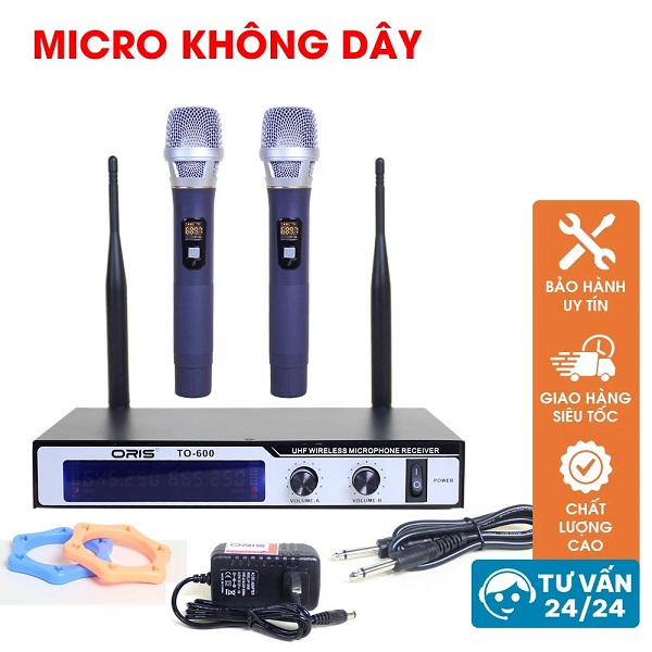 Micro Không Dây Oris Đôi