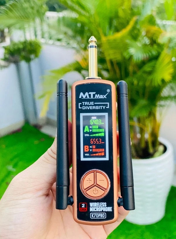 Micro MT Max K70 pro cân bằng âm thanh