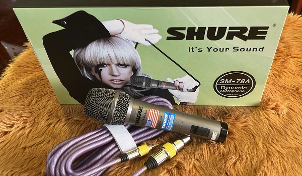 Micro Có Dây Shure SM-78A công nghệ tiên tiến