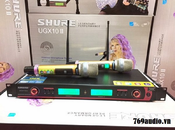 Micro Shure UGX10 Chất Lượng Âm Thanh Cực Hay