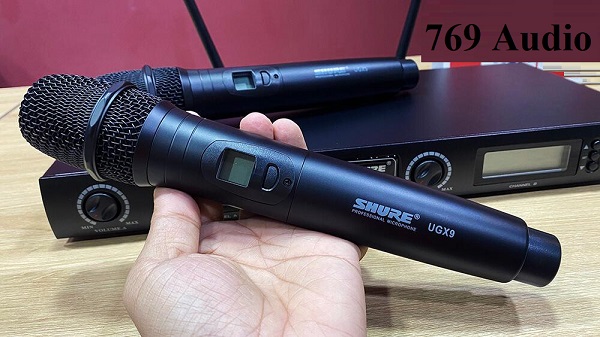 Micro Shure UGX9 Chất Lượng Âm Thanh Tuyệt Vời