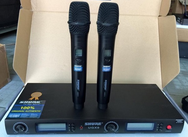 Micro Shure UGX9 Phối Ghép Với Loa Như Thế Nào?
