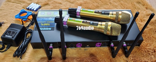 Micro Shure UGX9 II Đẹp Long Lanh