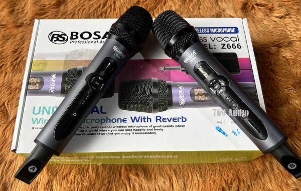 Với chất lượng âm thanh rõ ràng và tinh tế, Bosa Z666 là một lựa chọn tuyệt vời cho những người muốn có một microphone chất lượng cao nhưng lại không muốn bỏ ra quá nhiều tiền.