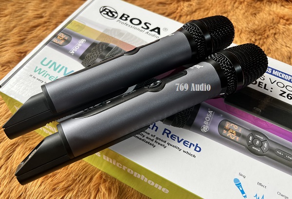  Micro echo Bosa Z666 là một micro chất lượng và đa năng.