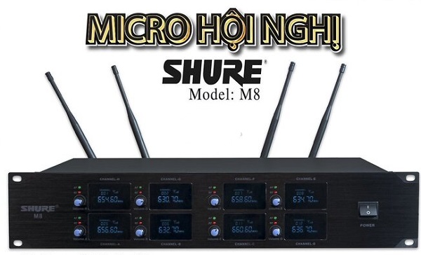 micro shure m8 đánh giá