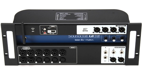 Đặc điểm nổi bật Mixer số Soundcraft Ui16