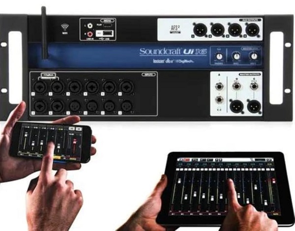 Mixer bàn Soundcraft Ui16 sử dụng công nghệ nào?